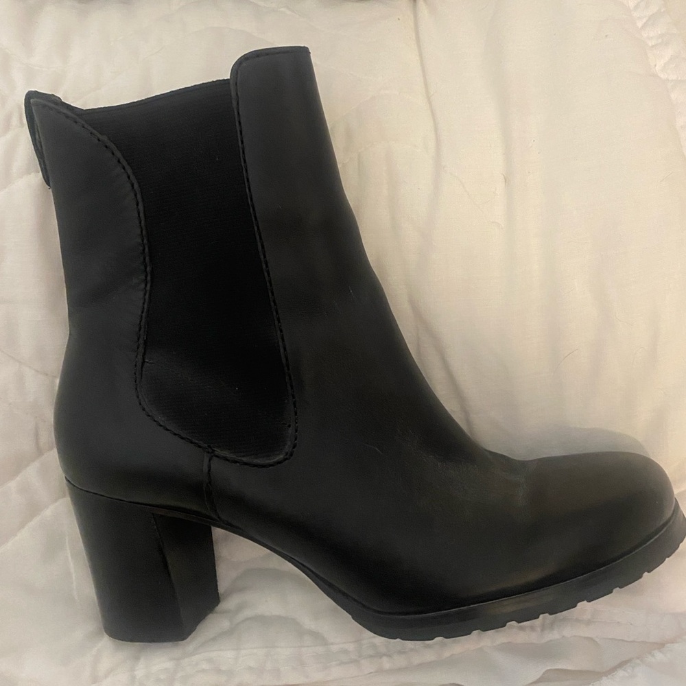 Cole Haan Denise Short  Black Boot